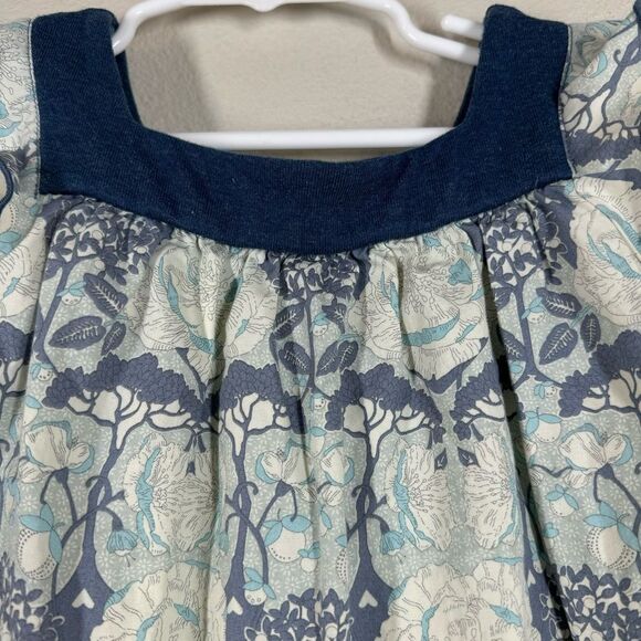 Ferd Floral Dress Whimsical Cotton Designer Girls Size 2T - Picture 2 of 7